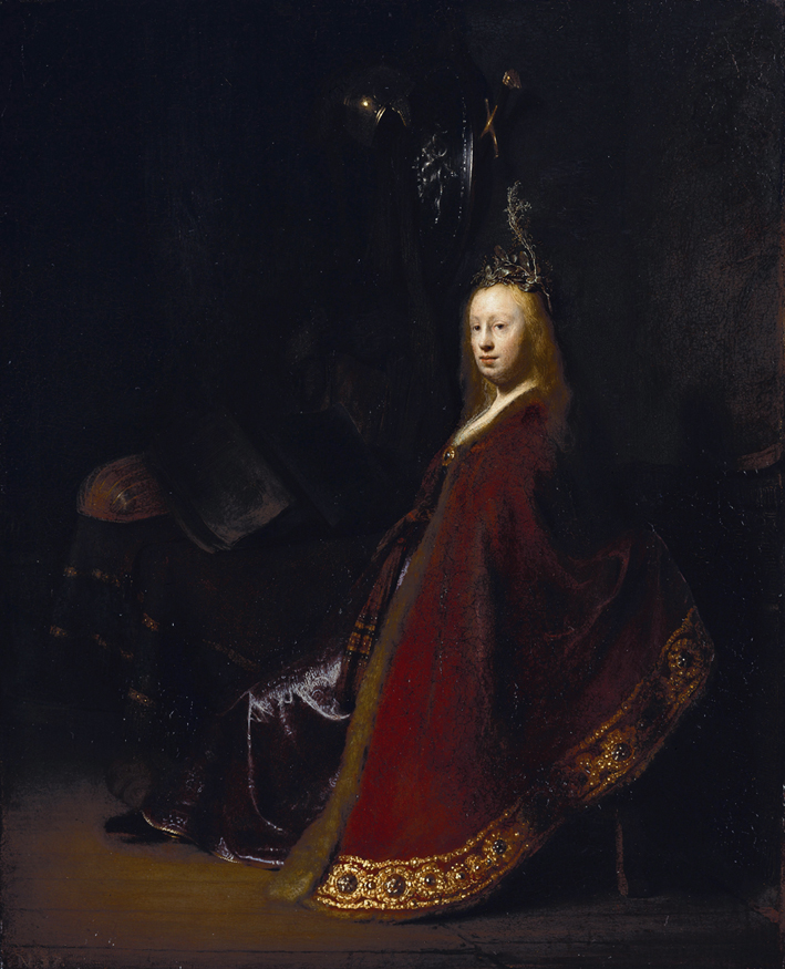  伦勃朗·梵·莱茵 Rembrandt van Rijn——智慧女神